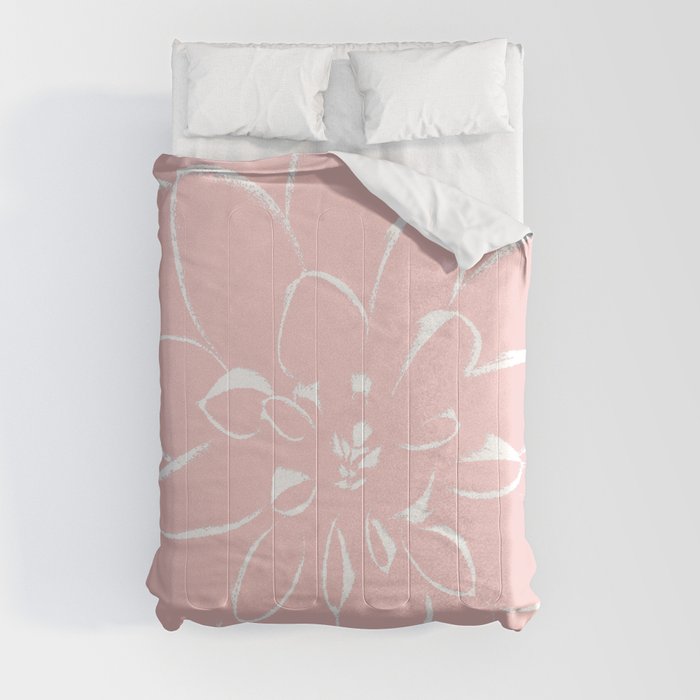 Dahlia Rose Quartz Comforter