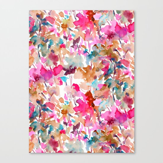 Local Color (Pink) Canvas Print