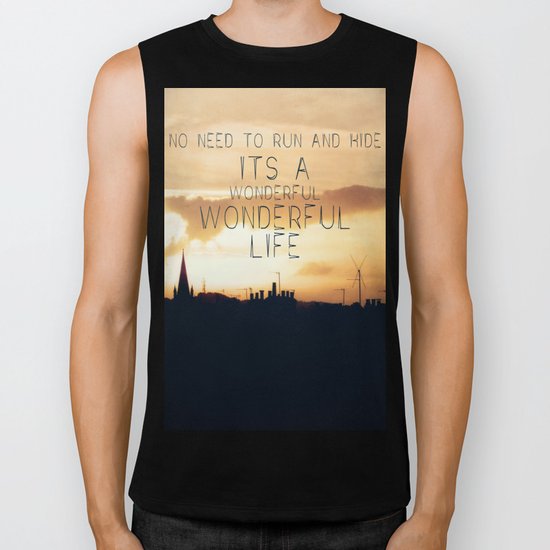 It's A Wonderful Life Biker Tank