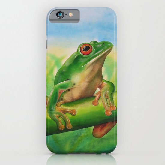 Green Treefrog iPhone & iPod Case