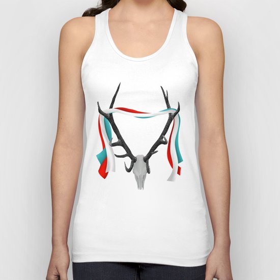 Stag Antlers Unisex Tank Top