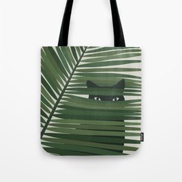 Cat and Plant 53 Tote Bag