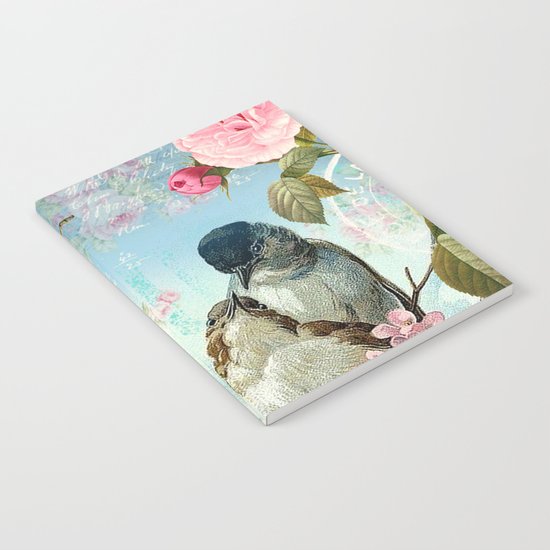 Dragonflies & bird Notebook