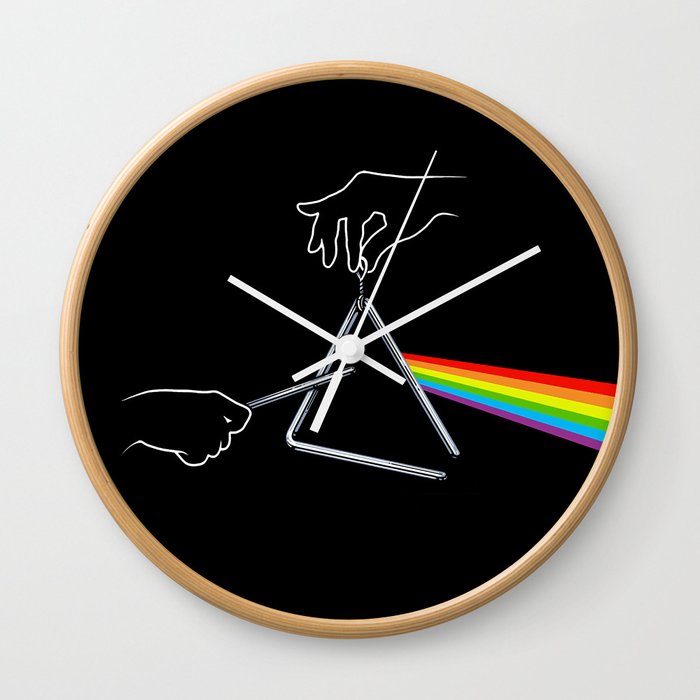 The Dark Side of the Tune Wall Clock