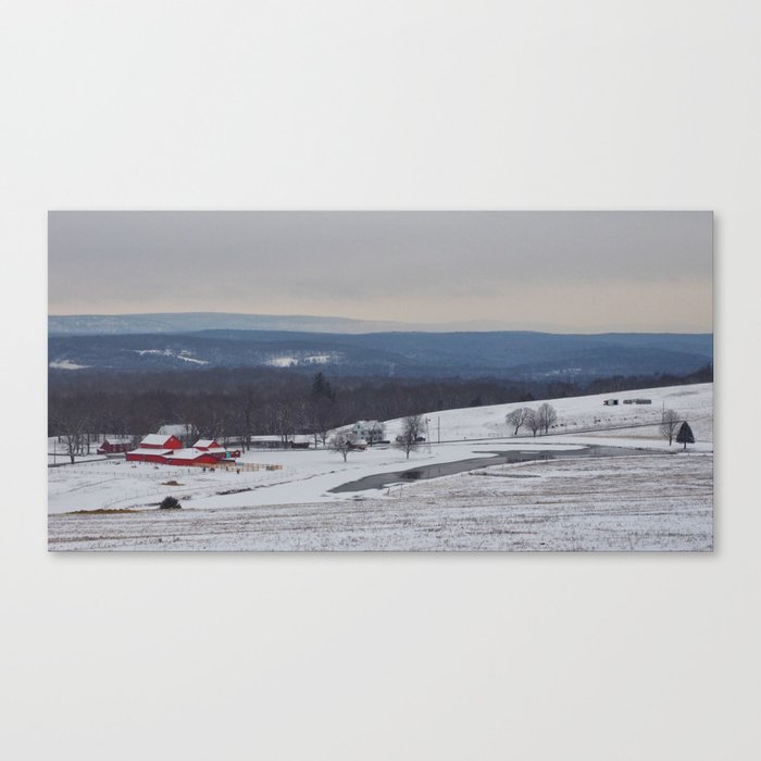 Wintertime in the Country Canvas Print
