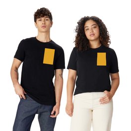 Bright Golden Yellow Pairs Coloro Mellow Yellow 034-70-33 / Accent Shade / Hue / All One Colour T Shirt