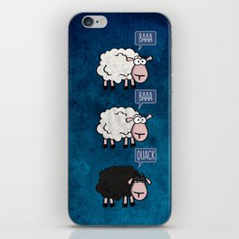 Bored Sheep iPhone Skin