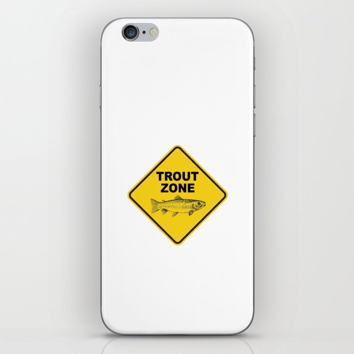 Trout Fishing Zone iPhone Skin