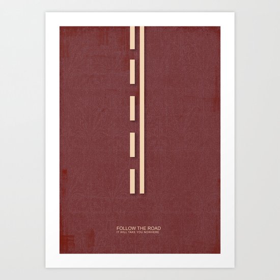Road Art Print