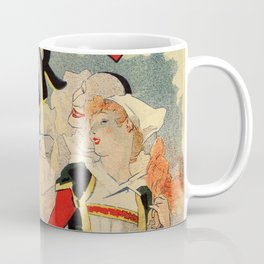 French belle epoque mime theatre advertising Mug