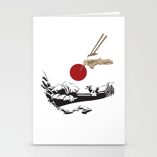 A delicious harvest moon Stationery Cards