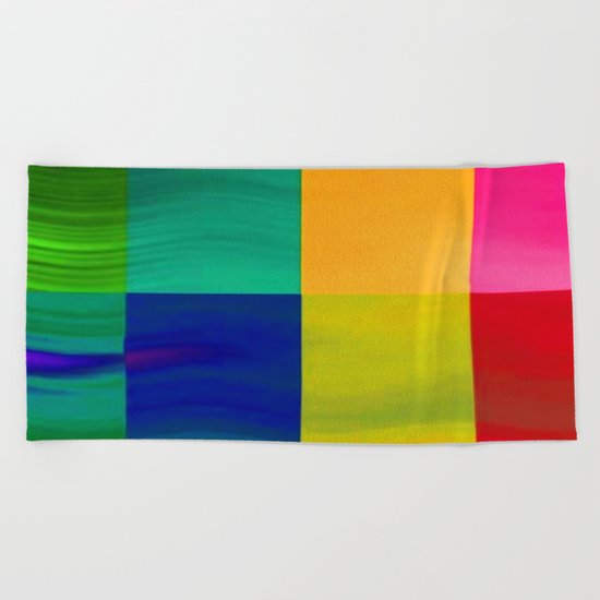 Color-emotion II Beach Towel