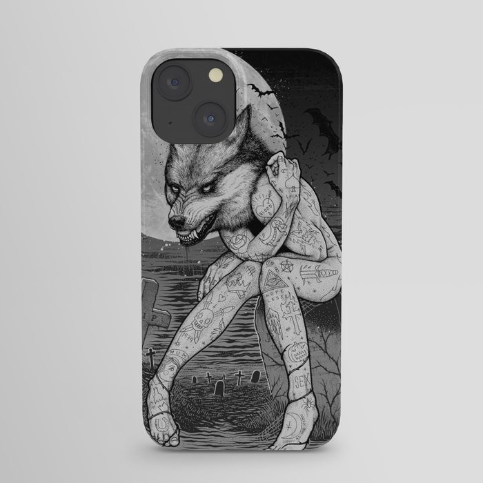 'Wolf Graveyard' iPhone Case