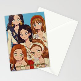 Girl Scouts Red Velvet Stationery Cards