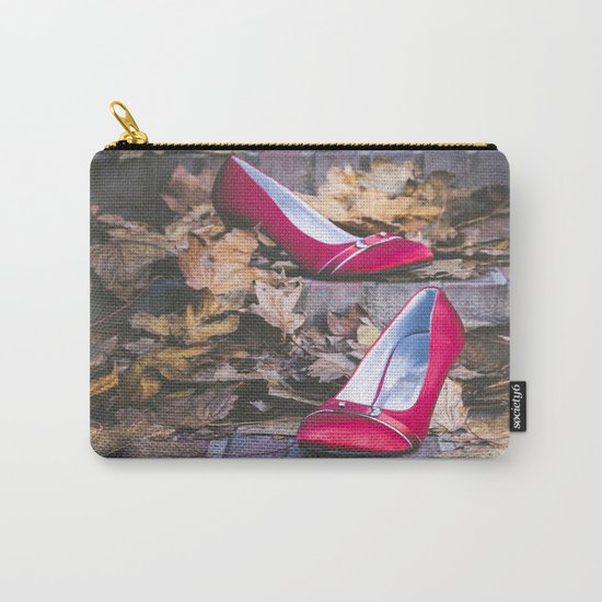 Red Shoes Carry-All Pouch