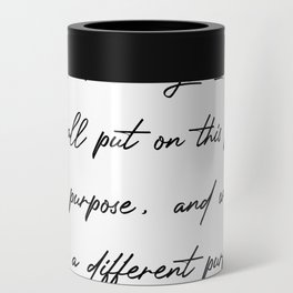 Quotes Home Art I work really hard at trying Can Cooler