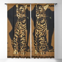 Zoologischer Garten Munchen by Ludwig Hohlwein Blackout Curtain