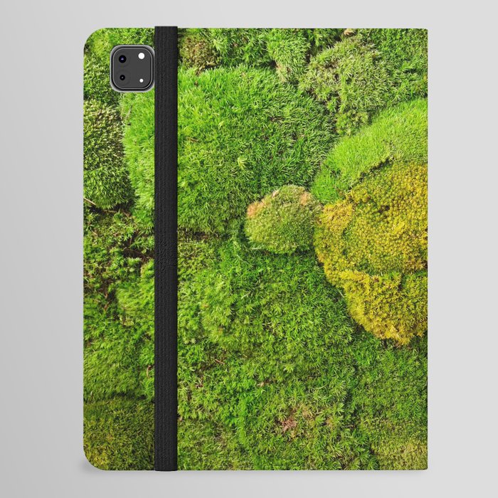Green moss carpet No2 iPad Folio Case