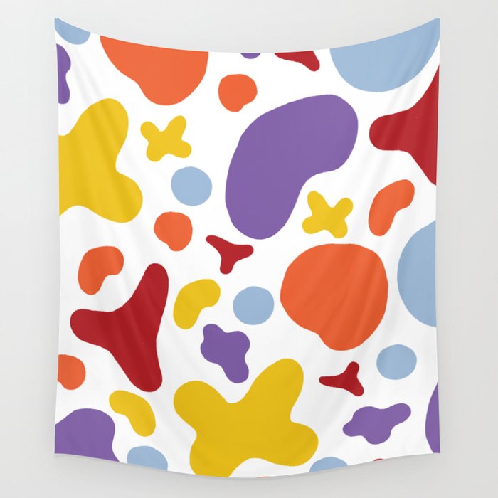 Color splashes Wall Tapestry