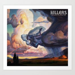 the imploding killers the mirage Art Print