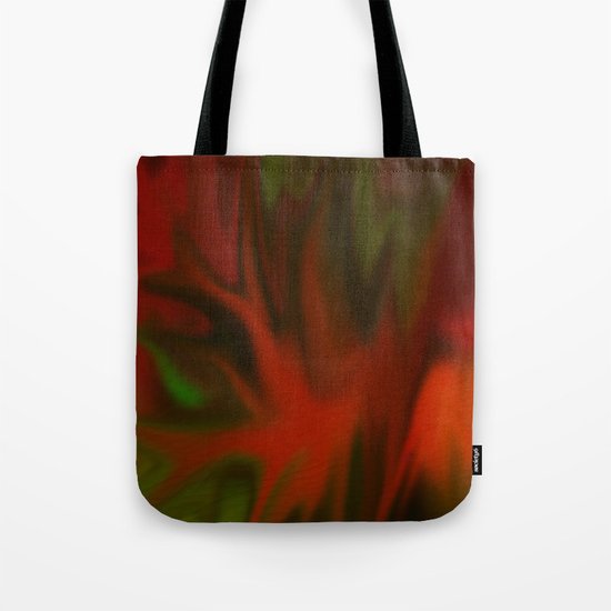 Flaming Red Tote Bag