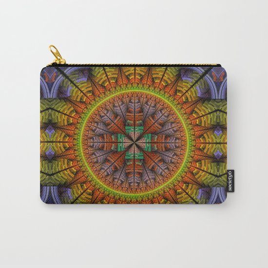Groovy tribal pattern star Carry-All Pouch