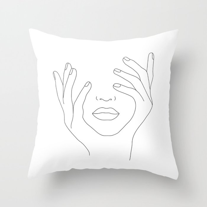 Throw pillows with faces on them store