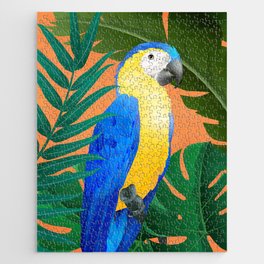 Parrot in a Tropical Setting 2 Jigsaw Puzzle