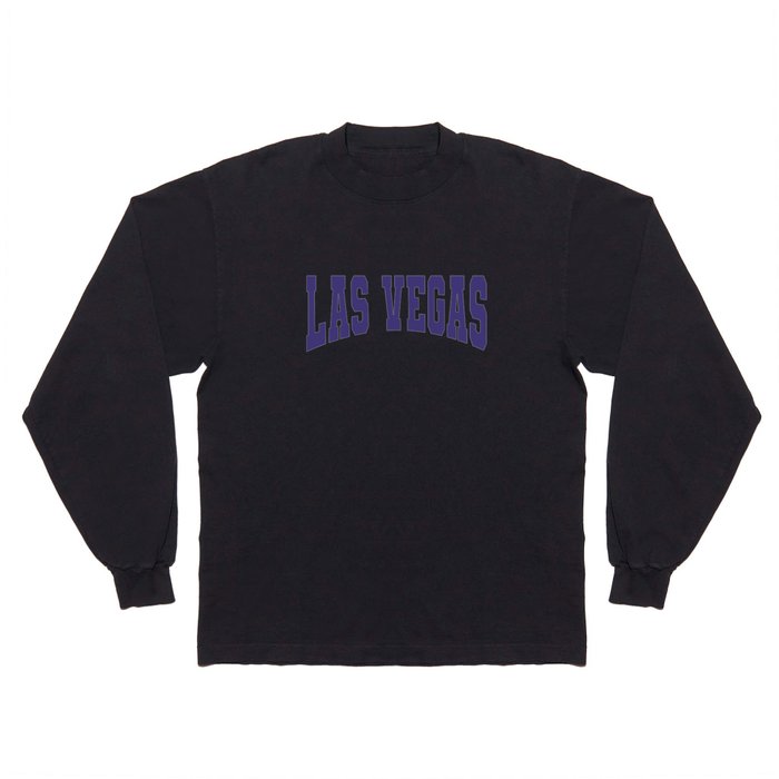 Las Vegas - Purple Long Sleeve T Shirt