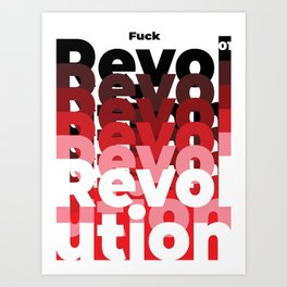 F. Revolution #01  Poster Serie Art Print