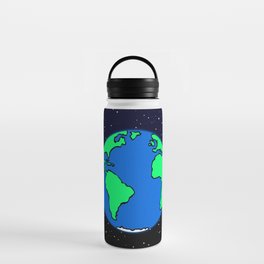 Earth and space Water Bottle