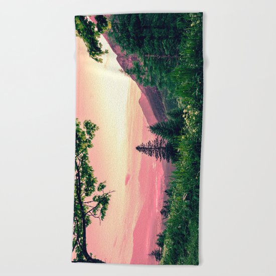 Alpine Fairytale Beach Towel