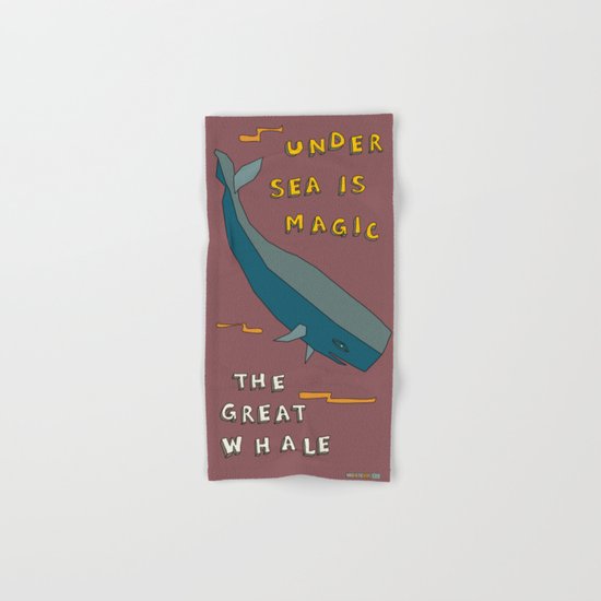 The Great Whale Hand & Bath Towel