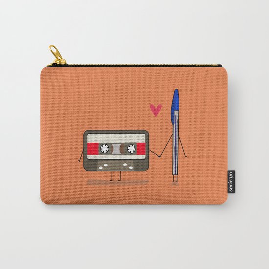 Love: cassette and pen Carry-All Pouch
