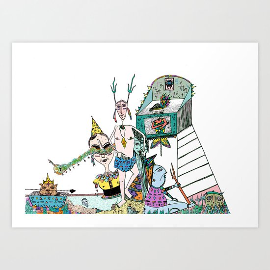 The Watch Tower Art Print