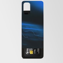 Blue Blurry Light Android Card Case