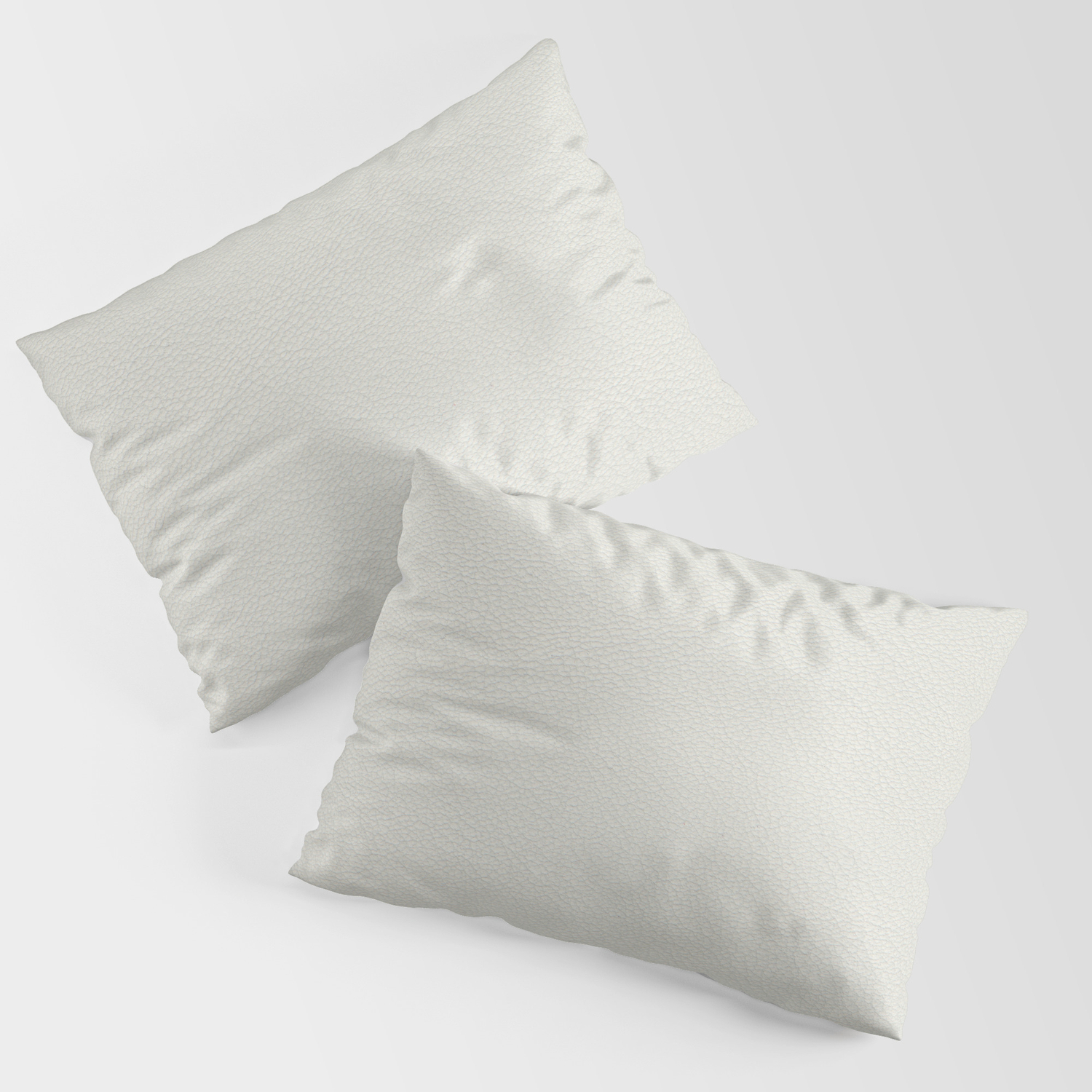 White Leather Texture Pillow Sham By, White Leather Pillows