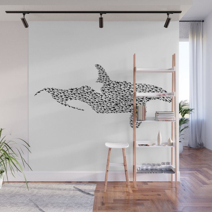 Pod of Orca Wall Mural