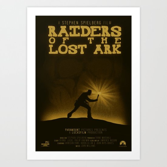 Raiders of the Lost Ark Art Print