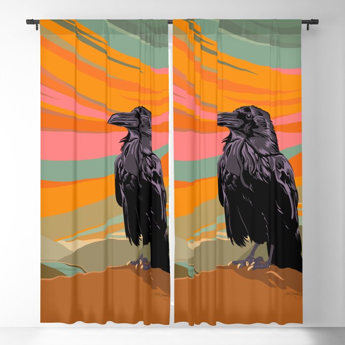 Ravens Song Blackout Curtain