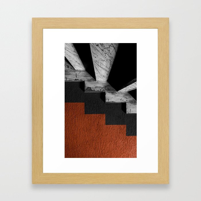 Geometria Framed Art Print