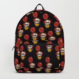 It Cat Clown  Funny Backpack