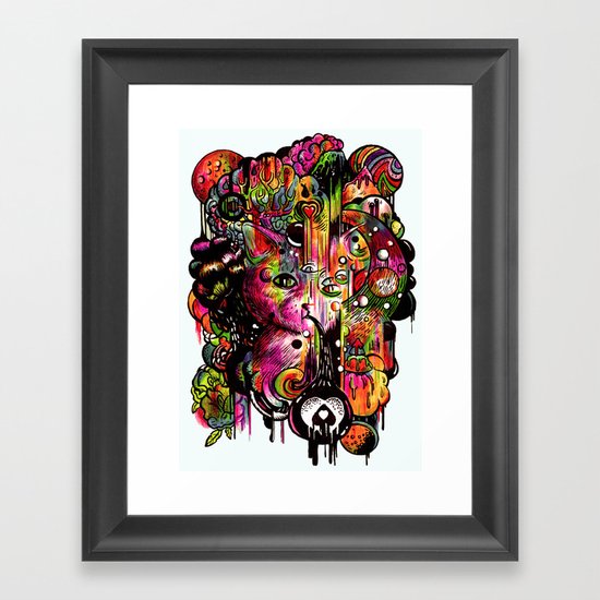 Amygdala Malfunction Framed Art Print