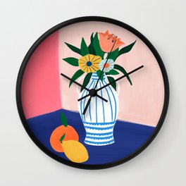 Vase Wall Clock