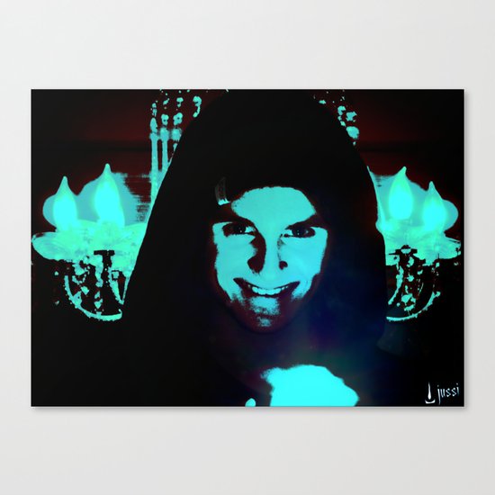 Scary Man Canvas Print