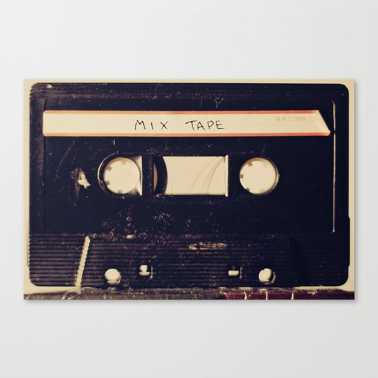 mix tape Canvas Print