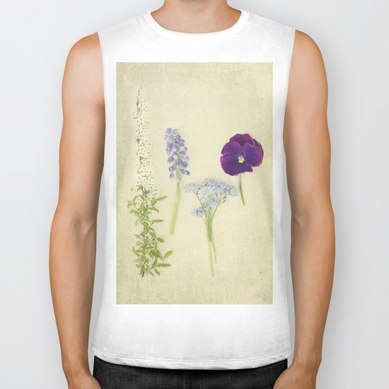 Flower Collection Biker Tank