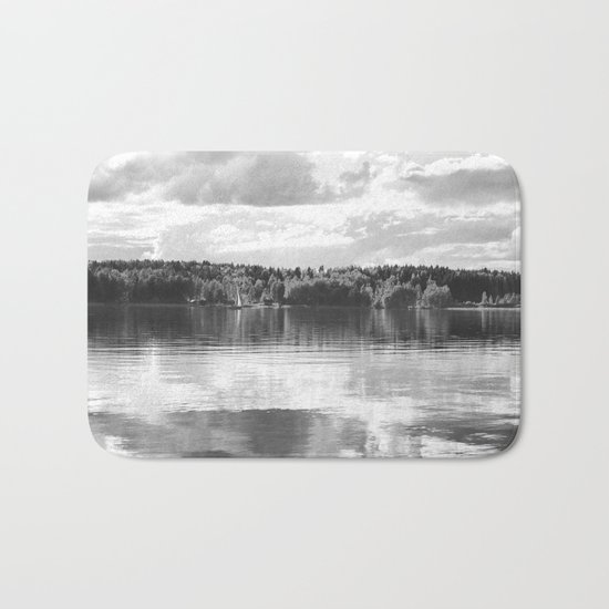 Reflections On A Lake Bath Mat