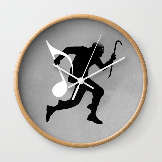 Ripped Wall Clock