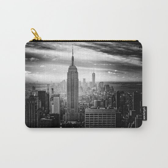 New york city black white 2 Carry-All Pouch